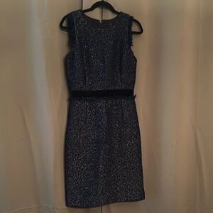 J. Crew Blue Sheath Mini Dress for Cocktail